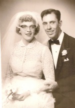 Richard and Van on their wedding day