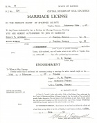 Marriage Certificate