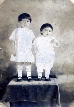 Luigi with his sister Mary