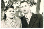 Boris Shindermann with wife Antonina